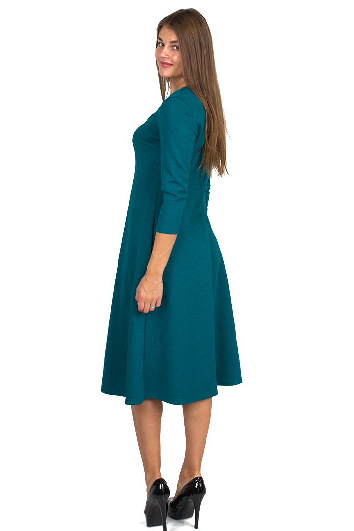 Фото товара 20184, изумрудное платье 