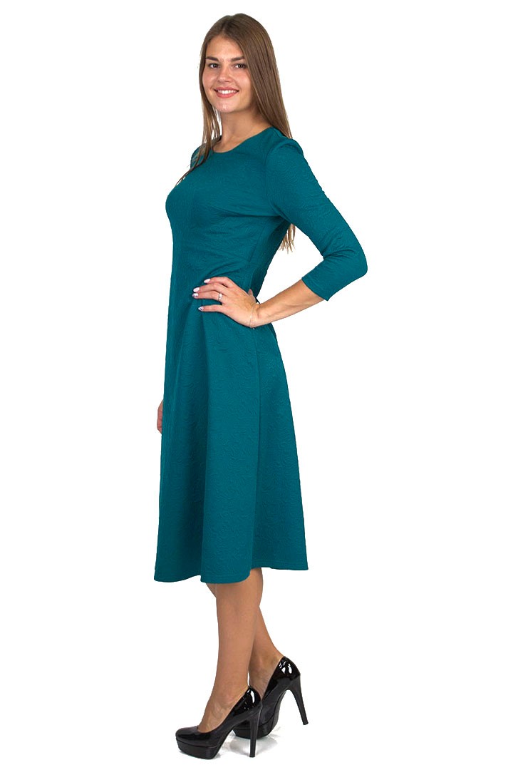 Фото товара 20185, изумрудное платье 